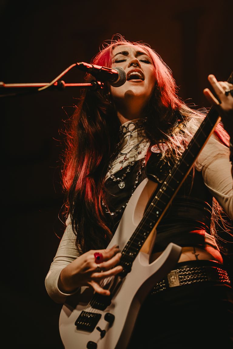 Blush performing in Adelaide at Hindley Street Music Hall